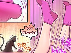Deeper, push that cock in my womb -..