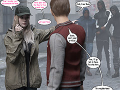 This neighborhood doesn't look very..